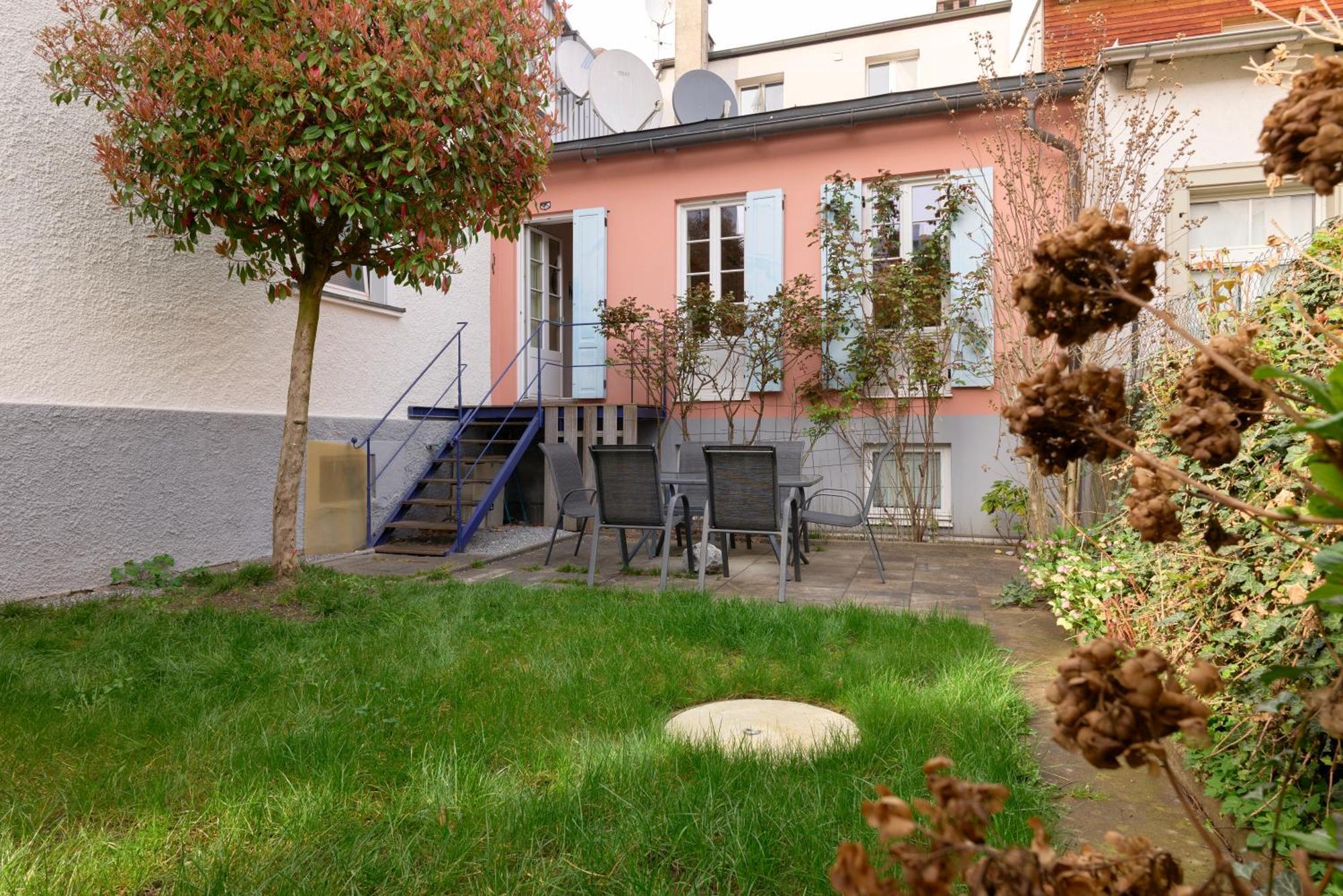 Stilvolle Gartenterrassenwohnung Mitten In Bregenz Esterno foto