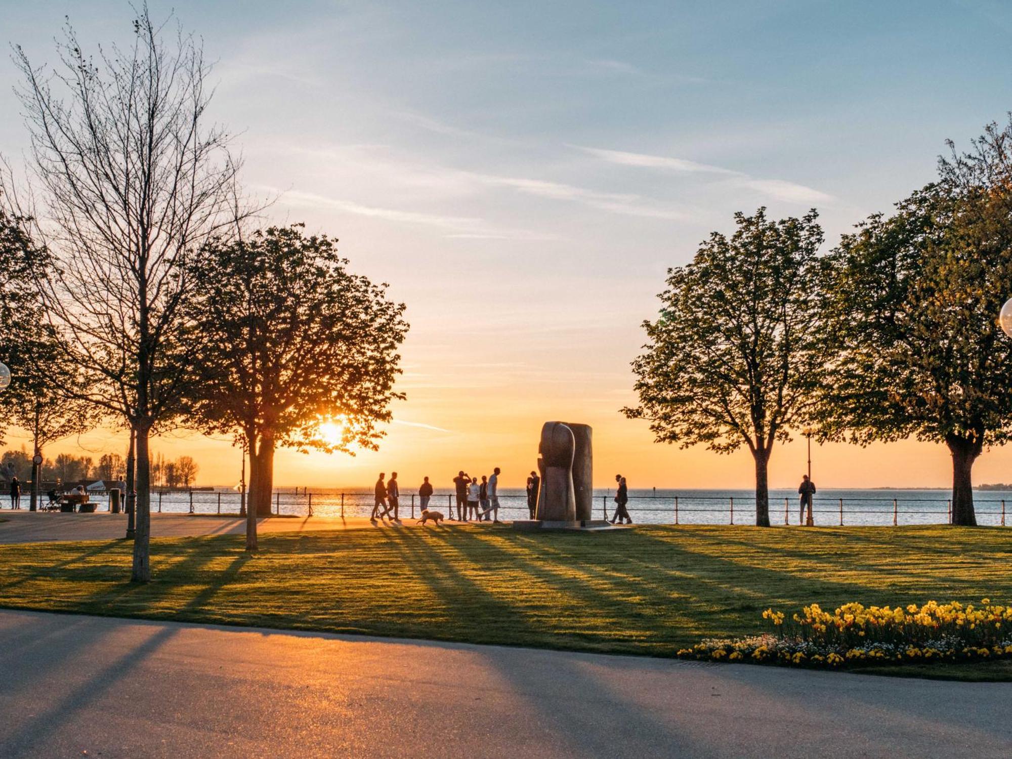 Stilvolle Gartenterrassenwohnung Mitten In Bregenz Esterno foto